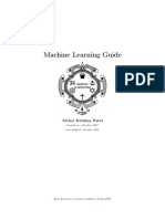 Machine Learning Guide: Meher Krishna Patel