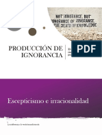 Guion 3 Producción de Ignorancia PDF