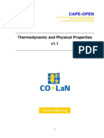 Thermodynamic and Physical Properties v1.1: Cape-Open