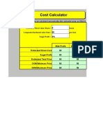 Cost Calculator