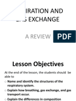 Respiration and Gas Exchange 