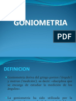 GONIOMETRIA