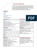 Lista de Lecturi Clasa A IX-A