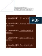 Curso Construcción de Horno de Barro