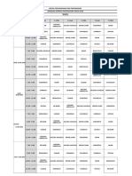 Jadual Ujian 1 Mac 2018