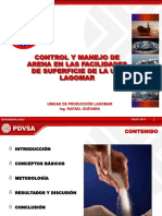 Control y Manejo de Arena en Las Facilidades de Sup U.P. Lagomar