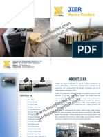 Jier Marine Fenders Catalogue 21