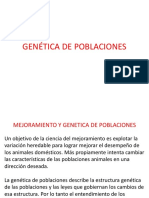 II Genética de Poblaciones II