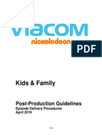 Kids and Family Post Guidelines 2019