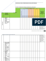 Matriz de Planificación Anual para El Segundo Ciclo de Educación Primaria