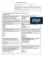 Prueba Global 1°semestre 2014 8°b