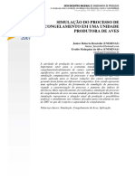 Simulção Do Processo de Congelamento em Uma Unidade Produtora de Aves PDF