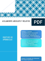 Aislamiento Absoluto y Relativo PDF