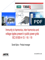 IEC 61000-4-13-16-19 Immunity To Hrmnics, Inter-Hrmnics and Voltg Ripples in Public Power Grids - Seminar IEEE Schaffner 20151119 PDF