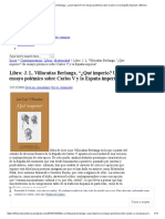 "¿Qué Imperio - Un Ensayo Polémico Sobre Carlos V y La España Imperial" - Efímero