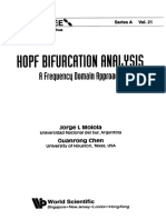 Hopf Bifurcation Analysis: 0 Frequency Domain Approach