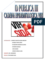 Cadena Epidemiologica Vih