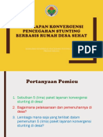 Penerapan Konvergensi Stunting Berbasis Rumah Desa Sehat - Maluku