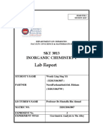 Gravimetric Lab Report