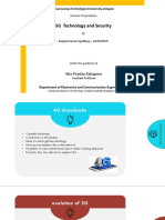 5G Technology and Security: Mrs Pranita Palsapure