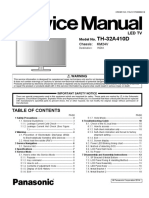 Panasonic TH-32A410D KM24V PDF