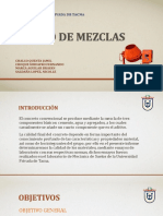 Diseño de Mezclas