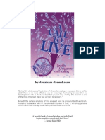 Avraham Greenbaum - A Call To Live