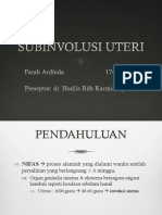 Subinvolusi Uteri CSS - Dinda