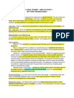 Unit 1 Legal Studies - Area of Study 1