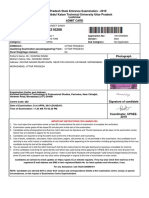 AdmitCard PDF