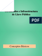 Certificados e Infraestructura Llave Publica