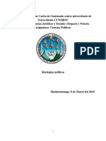 Ideologías Políticas de Guatemala