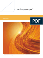 Risk Appetite - How Hungry Are You?: by by Richard Barfield