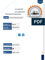 Duhok Polytechnic University Technical College of Engineering Petrochemical Department