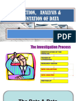 Collection and Presentation of Datafinal