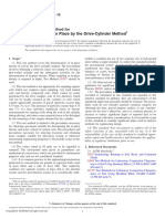 D2937-10 Standard Test Method For Density of Soil in Place by The Drive-Cylinder Method