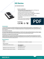 Moxa Nport 6100 6200 Series Datasheet v1.0