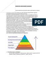 Piramide de Necesidades Humanas