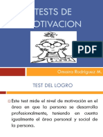 Tests de Motivacion