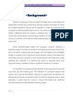 Background : BDH Polices & Procedures On Universal Newborn Screening