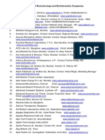 Biotech Companies PDF