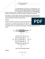 D Distance Between Bolts