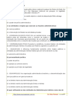 Lista de Exercicios de Administracao Publica