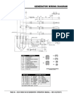 DCA1100SSC-60hz Generator and Engine Wiring Diagram