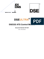 Ultra: DSE332 ATS Control Module