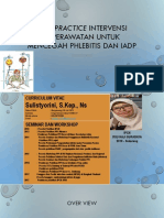 Best Practice Intervensi Keperawatan Untuk Mencegah Phlebitis Dan Iadp Rini PDF