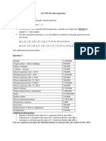 ACC103 Mid Term Revision Question 2019