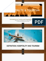 Introduction To Tourism and Hospitality Industry