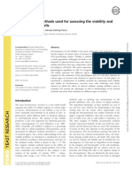 Comparison of Methods Used For Assessing The Viability and Vitality of Yeast Cells