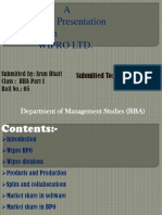 Wipro-Swot Analysis